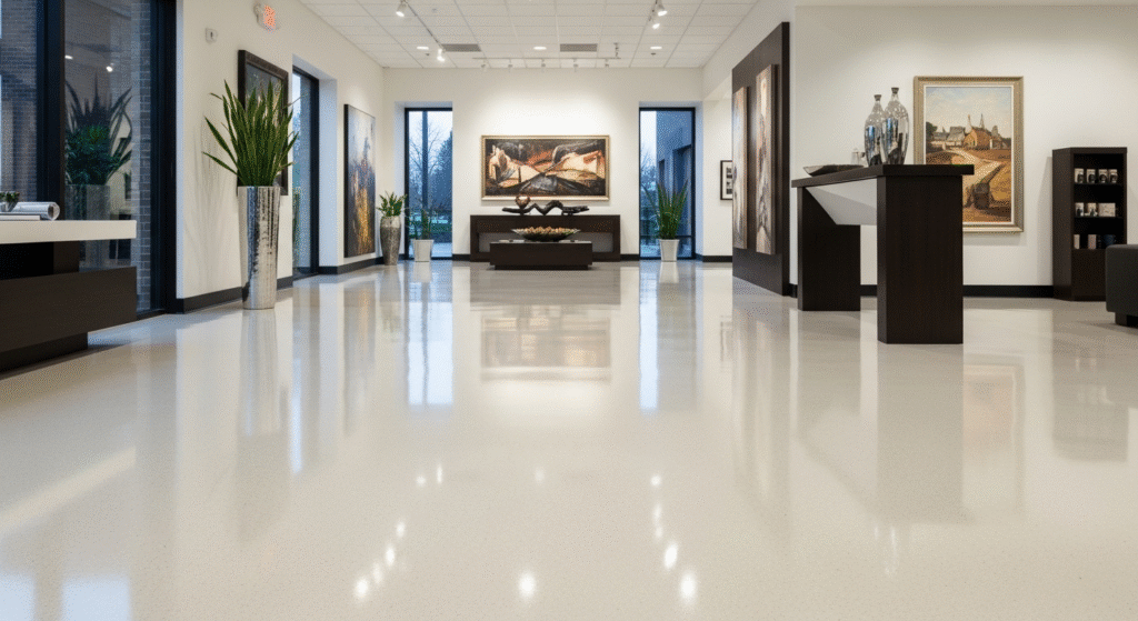 image 10 Transforming Spaces with Durable and Stunning Epoxy Flooring Solutions