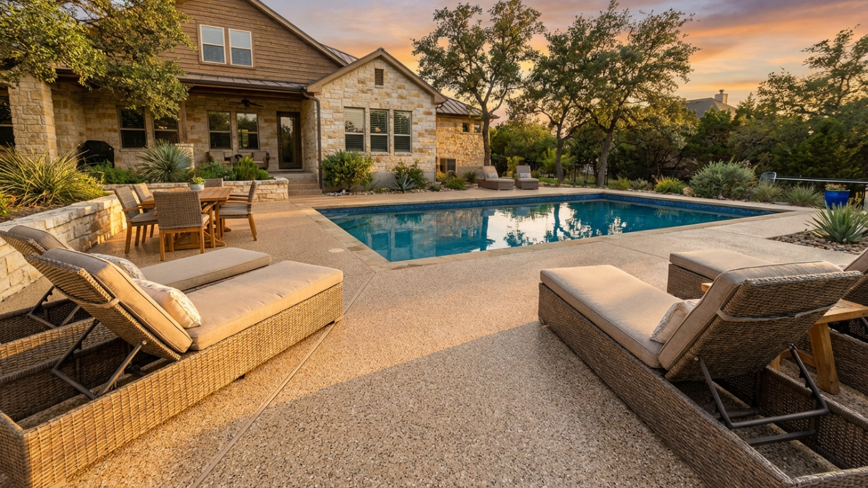 Pool Deck Epoxy Coating: Safety, Style & Durability