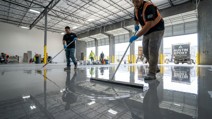 image 10 Transforming Spaces with Durable and Stunning Epoxy Flooring Solutions
