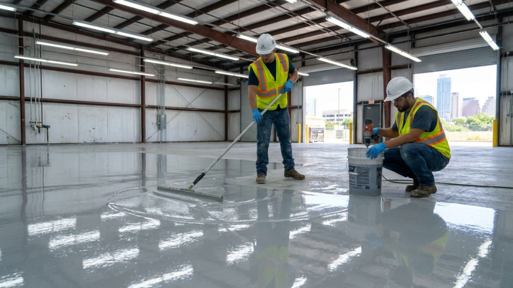 image 18 Transforming Spaces with Durable and Stunning Epoxy Flooring Solutions