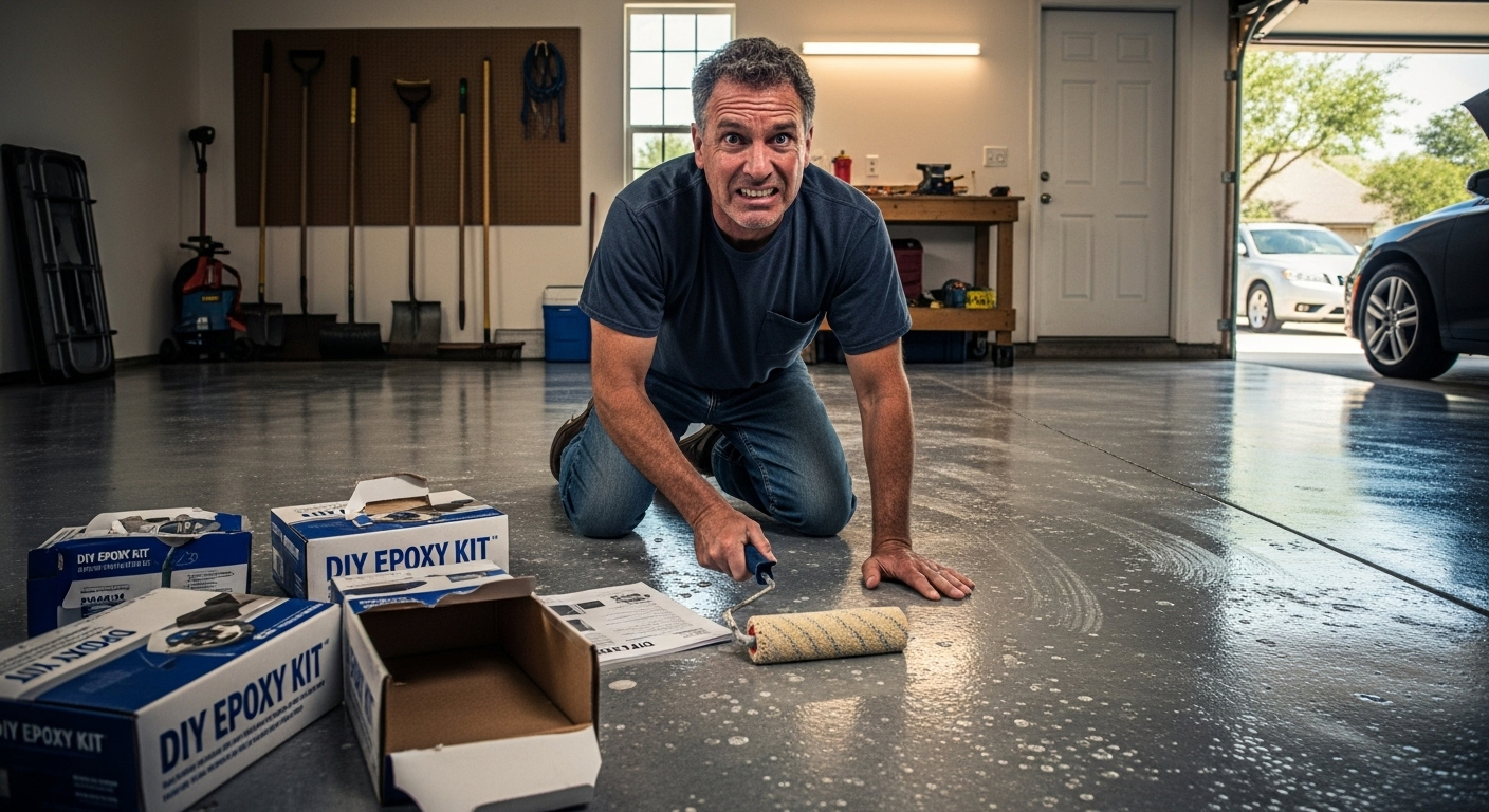 Epoxy Garage Floor Problems: 8 Mistakes You Must Avoid in San Antonio, TX