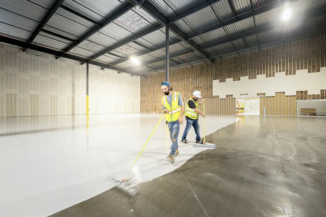 low VOC epoxy flooring