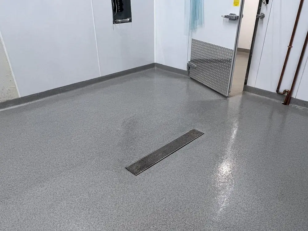 diy epoxy kitchen floor